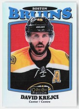 2016-17 O-Pee-Chee Platinum #R-8 David Krejci Retro-Rainbow picture