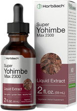 Yohimbe Bark Extract | 2 Fl Oz | 2300mg | Alcohol Free Liquid | by Horbaach picture