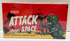 Mars Attacks Attack From Space Heritage Retail Card Box 24 CT Sealed 2012 Topps picture