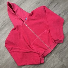Justin Bieber SKYLRK Reverse Zip Hoodie Punch Size Small Brand New picture