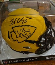 Chiefs superstar Jamaal Charles signed ALT mini helmet (Authenicated by BAS) picture