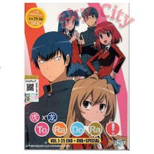 Anime DVD Toradora Complete TV Series (1-25 End) +OVA +Special (English Dubbed) picture