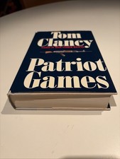 Patriot Games Tom Clancy  1987 First Edition First Printing HC DJ VG picture