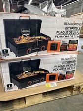 Blackstone 22in Tabletop Propane Griddle, 2 Burner, Hard Cover, Rear Grease picture