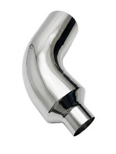 4 to 8 inch 60° Stainless Steel Exhaust Elbow picture