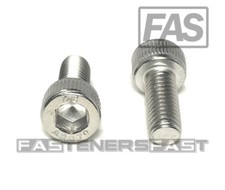 (50) M5-0.8 x 12 Stainless Steel Socket Head Socket Cap Screws DIN912 M5x0.8x12 picture