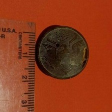 Rare Ww1 Amy Soldier Uniform Button made by  U. B. Co  picture