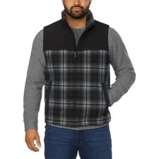 Pendleton Wool Blend Men’s Vest Full Zip - Large, New picture