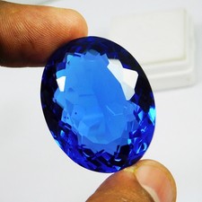 Certified 98.10 Ct Natural Blue Tanzanite Superb Loose Gemstone – From Tanzania picture