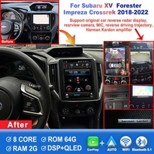 Subaru Android Car Radio Stereo For Subaru Forester Crossrek Impreza 2018 - 2022 picture