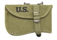US WW2 Military Hatchet Ax cover OD marked 