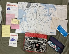 Vintage 1963 Stalingrad Avalon Hill Board Game WWII Campaign In Russia Strategy picture