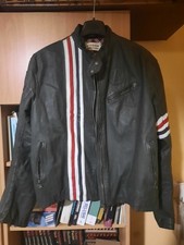 LEVI'S VINTAGE LEATHER MOTO RACING JACKET EASY RIDER JACKASS XL picture