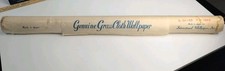 1953 Vintage Japanese Genuine Grasscloth Wallpaper Full Roll 36