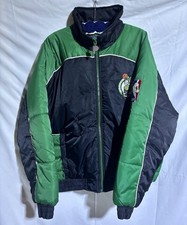 Vintage 90s Pro Player Boston Celtics Puffer Jacket Large picture