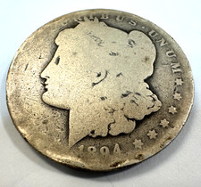 1894 O Morgan Silver Dollar AG-3 to G-4 Condition New Orleans authentic/genuine picture