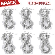 6 Pack DC47-00019A Dryer Heater Heating Element replacement for Maytag Samsung picture