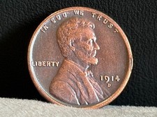 1914-D Lincoln Wheat Cent As shown in the figure picture