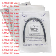 Dental Orthodontic Super Elastic Niti Round/Rectangular Arcos Arch Wires Ovoid picture