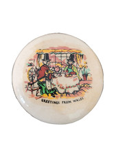 Vintage British Lownds Pateman Welsh Traditional Scene Pot-Pourri Holde picture