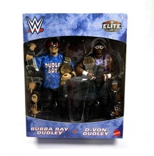 Dudley Boyz WWE Mattel Elite Figure Set New Sealed ECW Bubby Ray D-Von Ringside picture