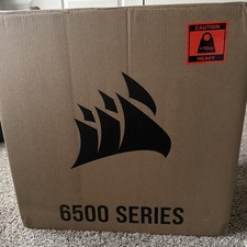 CORSAIR 6500D Airflow Tempered Glass Super Mid-Tower Case ATX Dual Chamber White picture