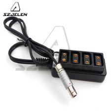 RS Connector 3pin to 4-port P-tap Splitter Power Cable for TILTA/ALEXA  Camera picture