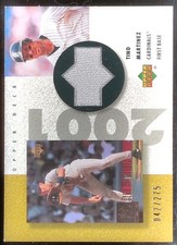 2002 Upper Deck Authentics - Retro Ud Jerseys Tino Martinez #R-TM Gold /275... picture