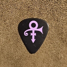 Collectible Prince Fascimile Logo Black/Purple Guitar Pick - The Artist picture