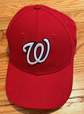 New Era Washington Nationals MLB Red Adjustable Baseball Cap picture