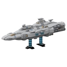 YOUFOY MC80 Home One type Star Cruiser Capital Ship with Stand 587 Pieces picture