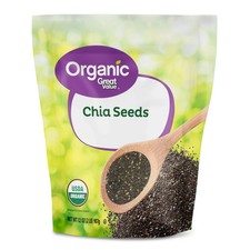Great Value Organic Chia Seeds, 32 oz (907g) – USDA Organic, Gluten-Free picture