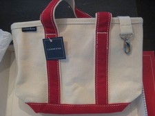 New Vintage Lands End open top tote picture