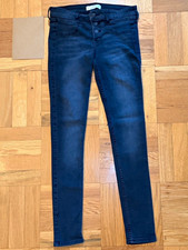 Hollister Jeans Women's 5 W27 Black High Rise Super Skinny Stretch Denim picture