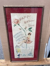 Vintage Rare French Parisian Vaudeville Performer Heloise Amoros Obey Watercolor picture