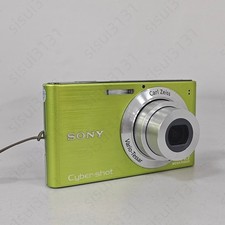Green Sony Cyber-shot DSC W320 Digital Camera 14.1MP 4x Optical Zoom Test Work picture