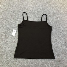Aéropostale Cami Tank Top Womens Small Black Buttery Soft Seamless Knit picture