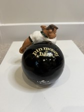 Vintage LIL LOUIE Ceramic Bowler Bowling Pin Piggy Bank Fred Kail picture
