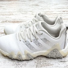 Adidas Codechaos 22 Spikeless Golf Shoes Men’s 8  White Gray picture