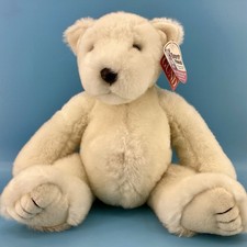RARE Vintage GUND Polar Bear “Polo” Plush Animal -RETIRED-New With Tags 15065 picture