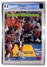 Michael Jordan 7/23/1984 Sports Illustrated USA Basketball Olympics CGC 4.5 picture