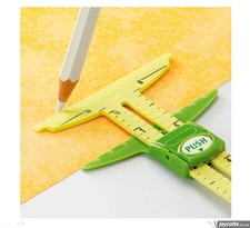 5-IN-1 SLIDING GAUGE WITH NANCY ZIEMAN Measuring Sewing Tool picture