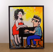Vladimir Mingar aka Vova Embellished Print on Canvas 5/50 Piano picture