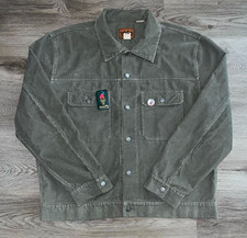 Gap 1969 Men's Green Corduroy Jacket XL Button Front Pockets Atlanta 1996 Patch picture