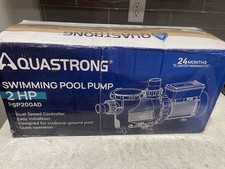Aquastrong PSP200AD 2HP 115V Pool Pump Dual Speed 5186 GPH Inground Above Ground picture