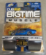 Jada Dub City Bigtime Muscle '69 Chevy Chevelle SS Blue CLTR 002 picture