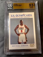 1992 Impel U.S. Olympicards - Michael Jordan #12 BGS 9.5 Gem Mint picture