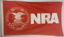 NRA National Rifle Association Flag  for College Dorm Frat or Man Cave picture