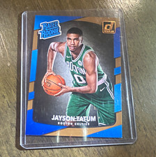Panini 2017-18 Donruss Jayson Tatum Rated Rookies RC Base #198 Celtics picture
