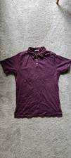 Gustin Classic Jersey Polo - Oxblood Size M picture